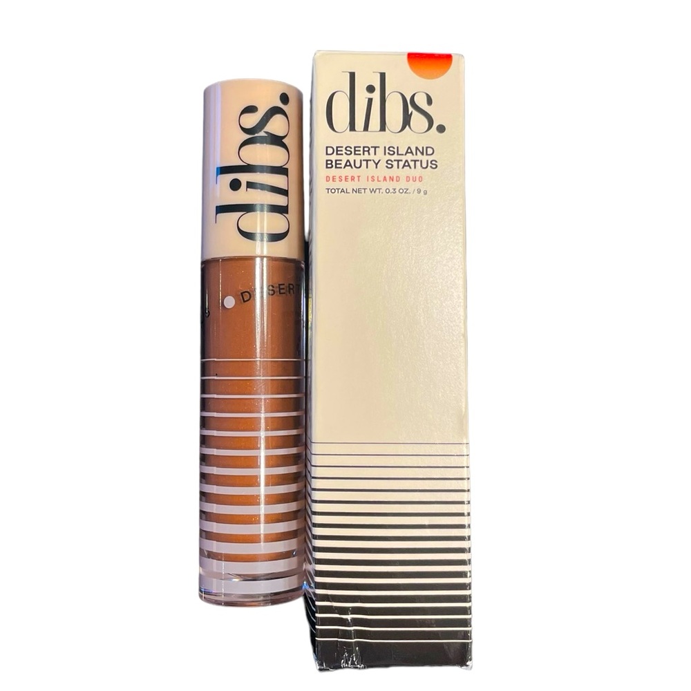 NEW IN BOX - Dibs Desert Island Beauty Lip Gloss - Shade 1987